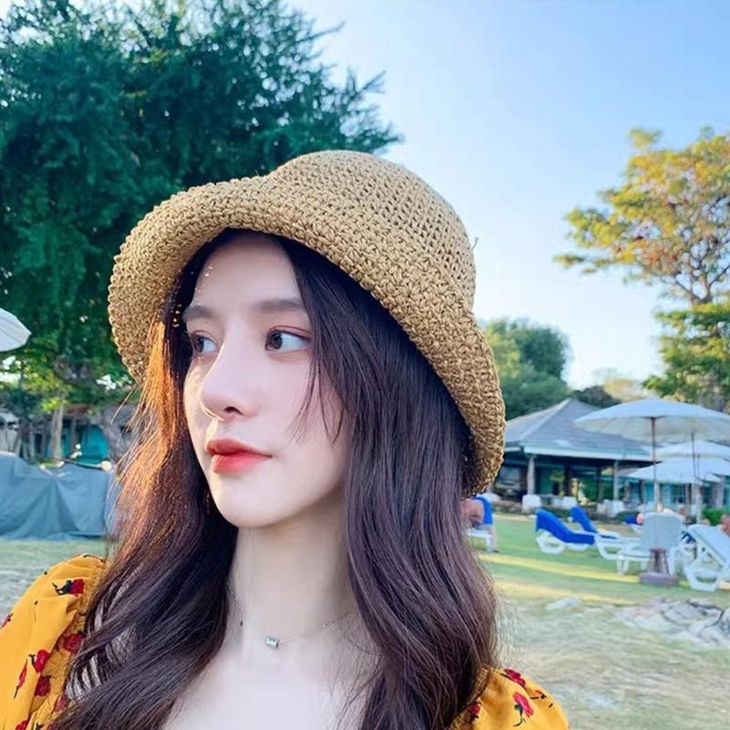 Packable Hat Nylon - 39BB ビーチ トラベル バケット ハット つば広