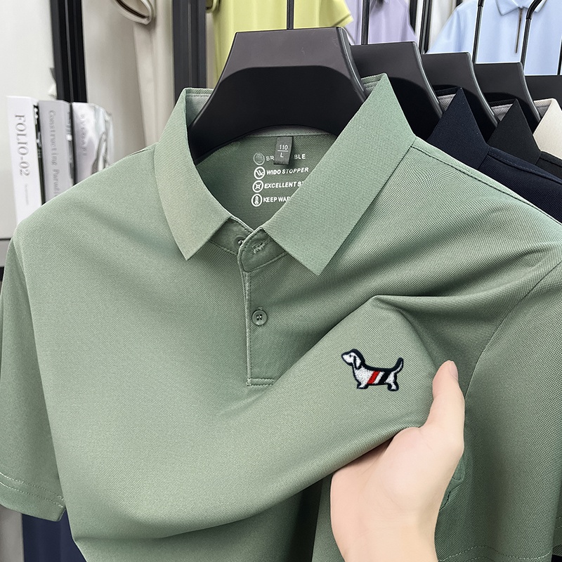 メンズ半袖ポロシャツ ポリエステル スパンデックス ピケ ダ - Polo Shirt Pique のレビューと価格