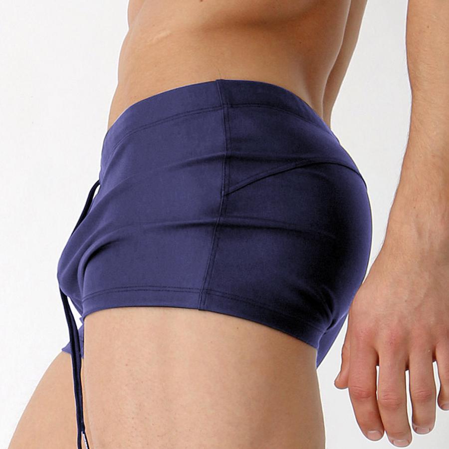 セクシーな水着ビーチ速乾性トランクス男性水着 Sunga ボ - Swim Trunk Quick Dry のレビューと価格