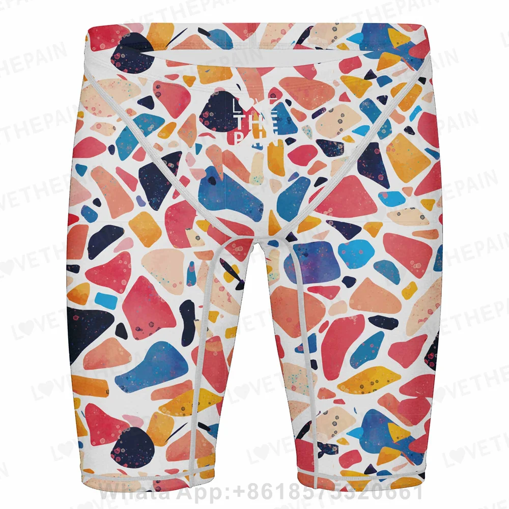 新しいメンズスイムジャマー水着ショーツ水泳パンツスポーツトレ - Swim Trunk Quick Dry のレビューと価格