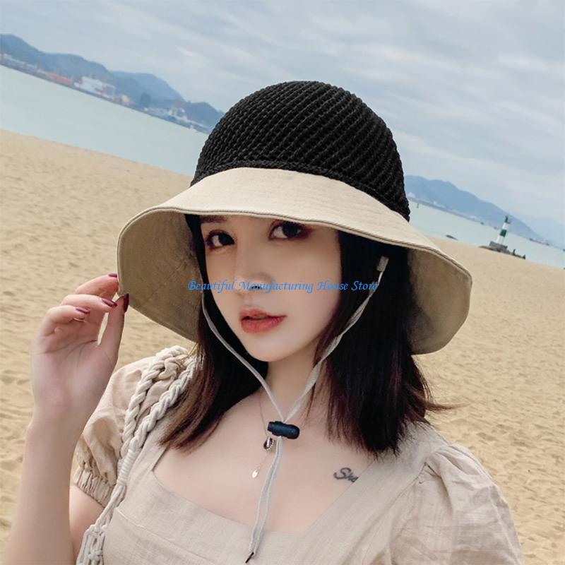 E56A レディース 夏 メッシュ トップ サンバイザー ビ - Packable Hat Nylon のレビューと価格
